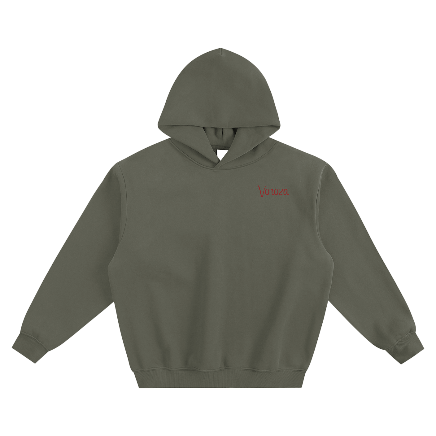 Fleeced Boxy Hoodie