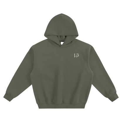 Fleeced Boxy Hoodie