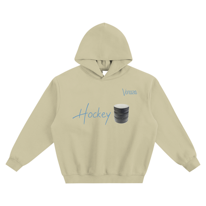 Fleeced Boxy Hoodie